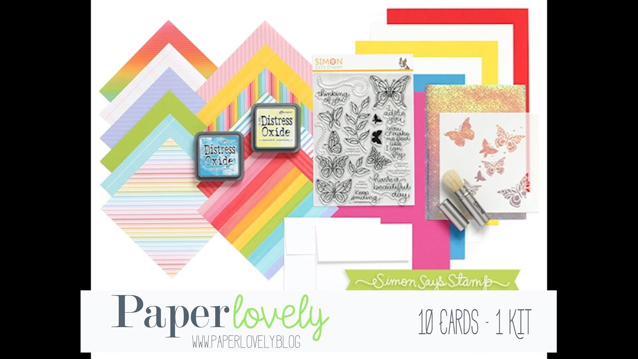 10 Cards, 1 Kit | Simon Says Stamp April 2018 (Part 1 of 2)