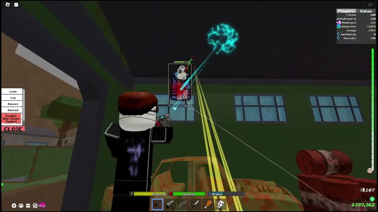 locking is going to get me banned... (Da Hood Montage)