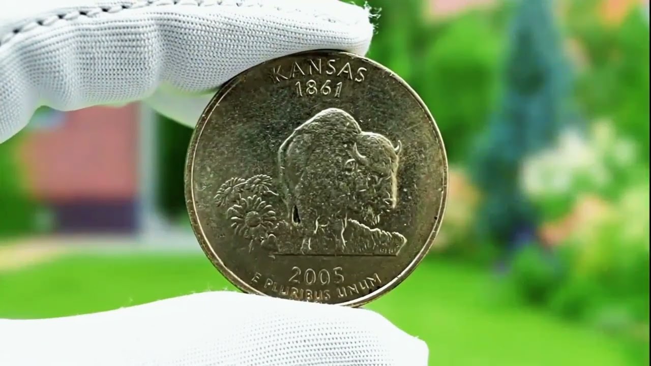 2005-D Minnesota Quarter & 2005-P Kansas Quarter Worth Thousands? Rare Error Quarters! 🪙💰