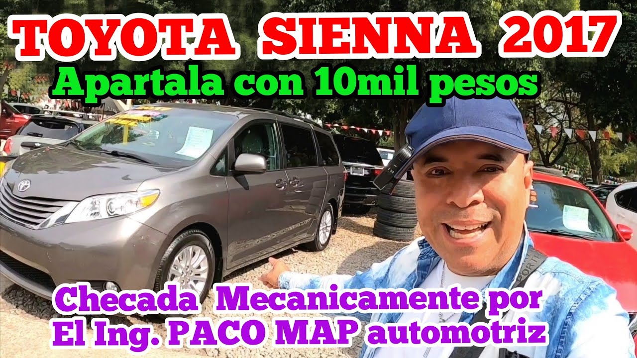 Comprate MINIVAN TOYOTA SIENNA tianguis de autos usados, video entretenido.