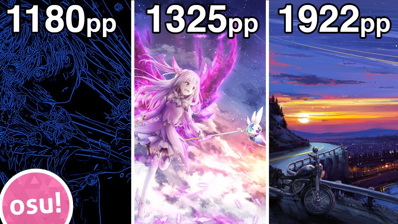 osu! weekly highest pp plays