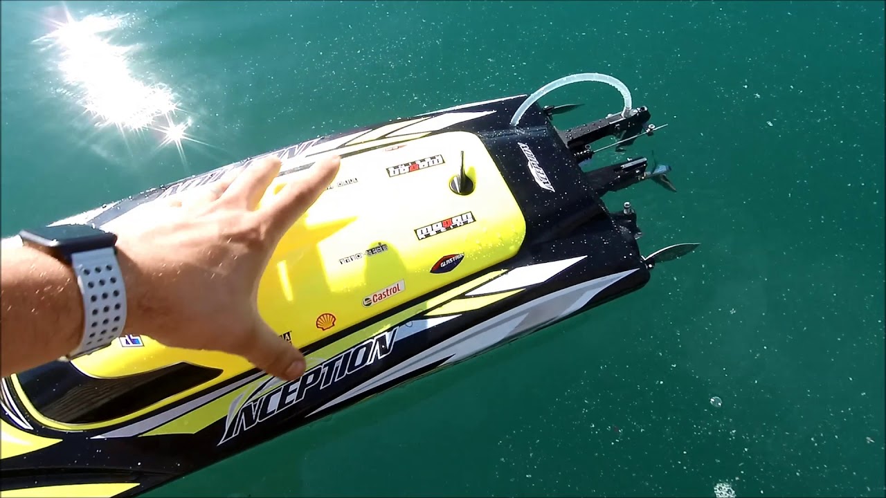 Inception Hydropro Hobbyking / Amewi et Joysway Alpha Speed test 56mm