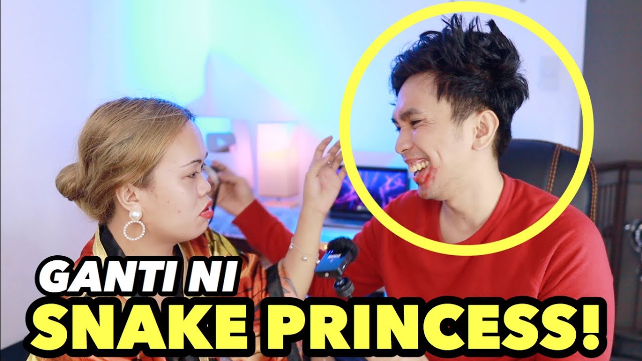 BLINDFOLD MAKE-UP CHALLENGE! FT  MEDYO MALDITO(SUPER LAUGHTRIP!)