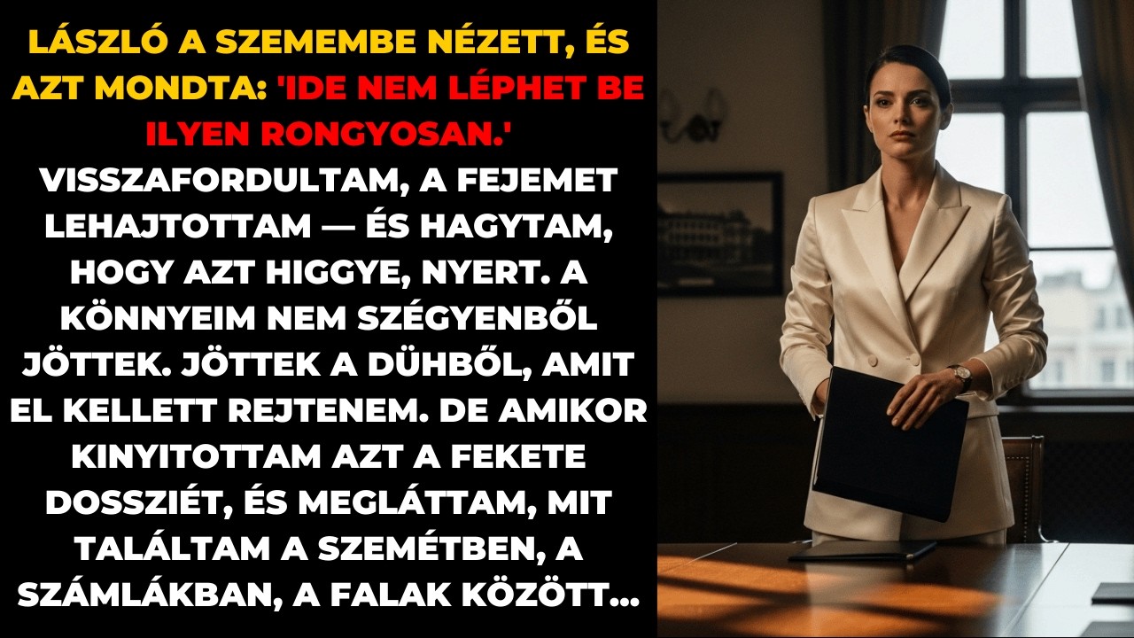 «IDE NEM LÉPHETSZ BE RONGYOSBAN!» – szólt a portás. Nem tudta, hogy a hotellánc az enyém