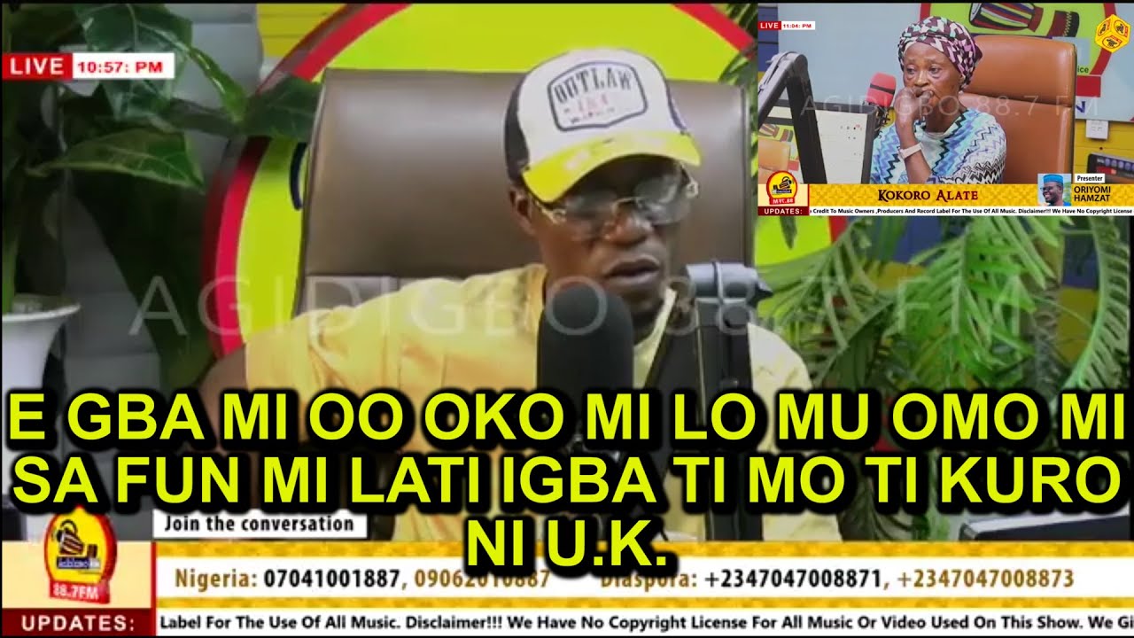KOKORO ALATE;E GBA MI OO OKO MI LO MU OMO MI SA FUN LATI IGBA TI MO TI KURO NI U K.#viralvideo