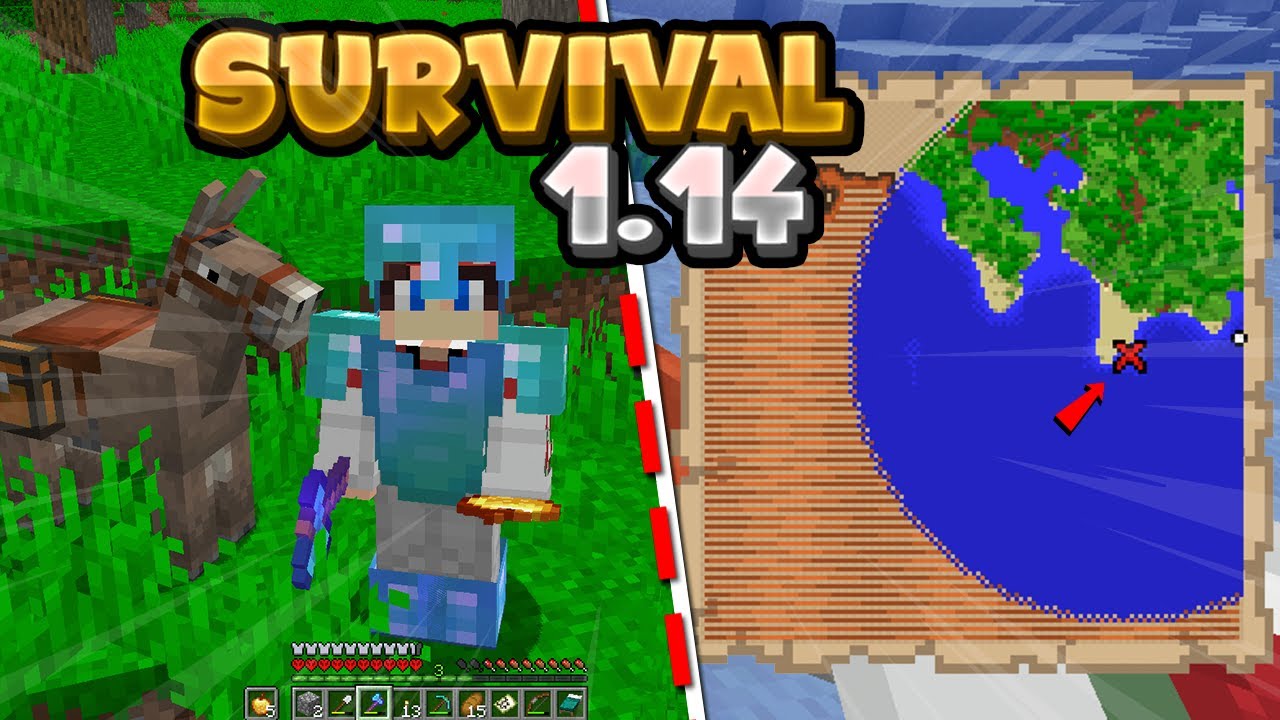MINECRAFT HARDCORE #4- W POSZUKIWANIU SKARBU!!