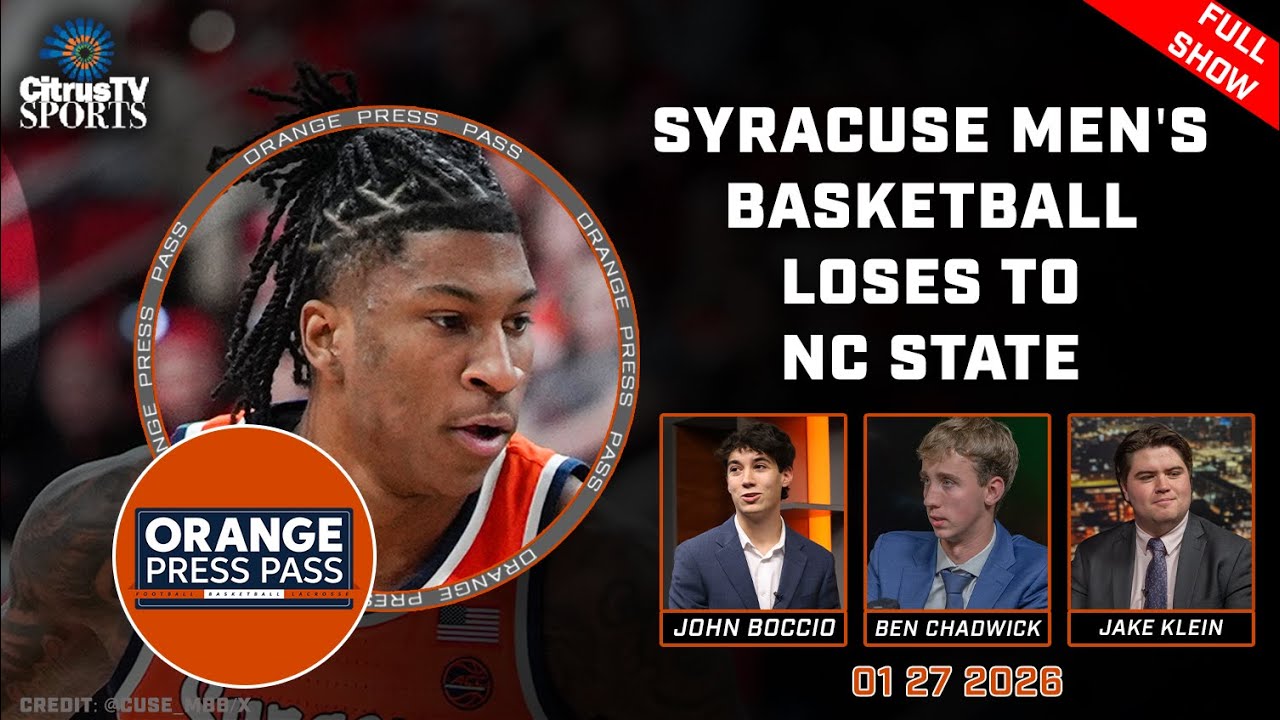 Orange Press Pass | January 27th, 2026