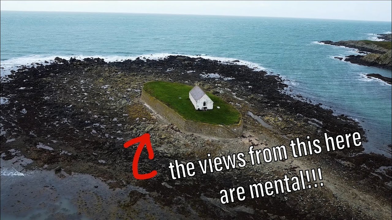 A 12th century church with it's own island!!!