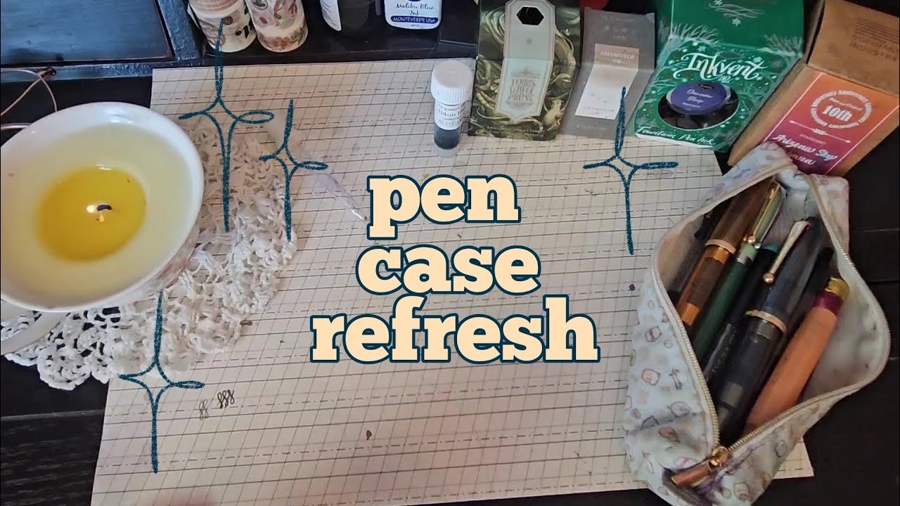 Chatty pen case refresh 🖋✨️