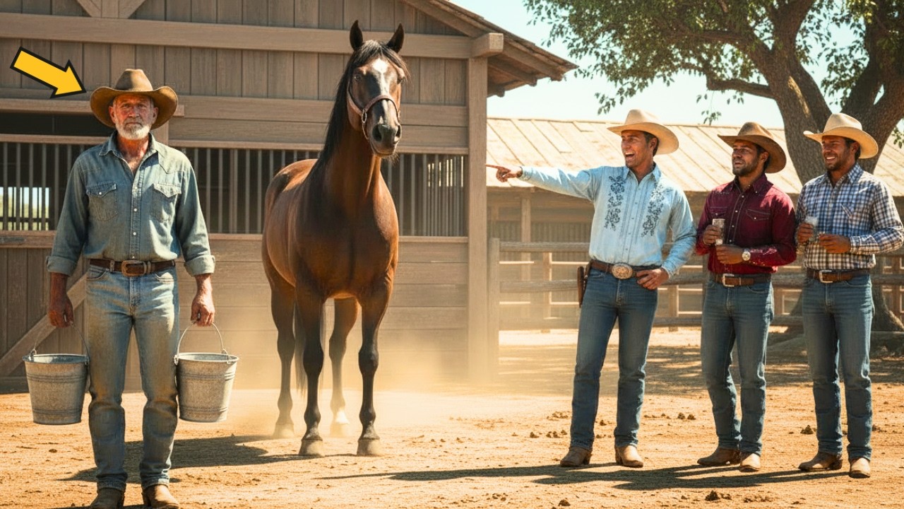 “ESE CABALLO VALE MÁS QUE TÚ” — SE BURLARON DEL PEÓN… HASTA QUE EL  ENTRÓ AL CORRAL