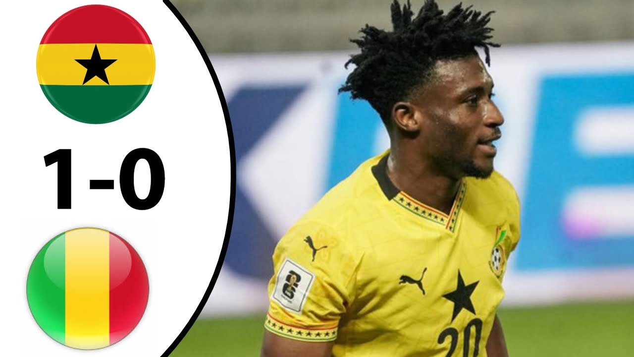 GHANA🇬🇭 VS 🇲🇱MALI (1-0) HIGHLIGHTS & GOALS!