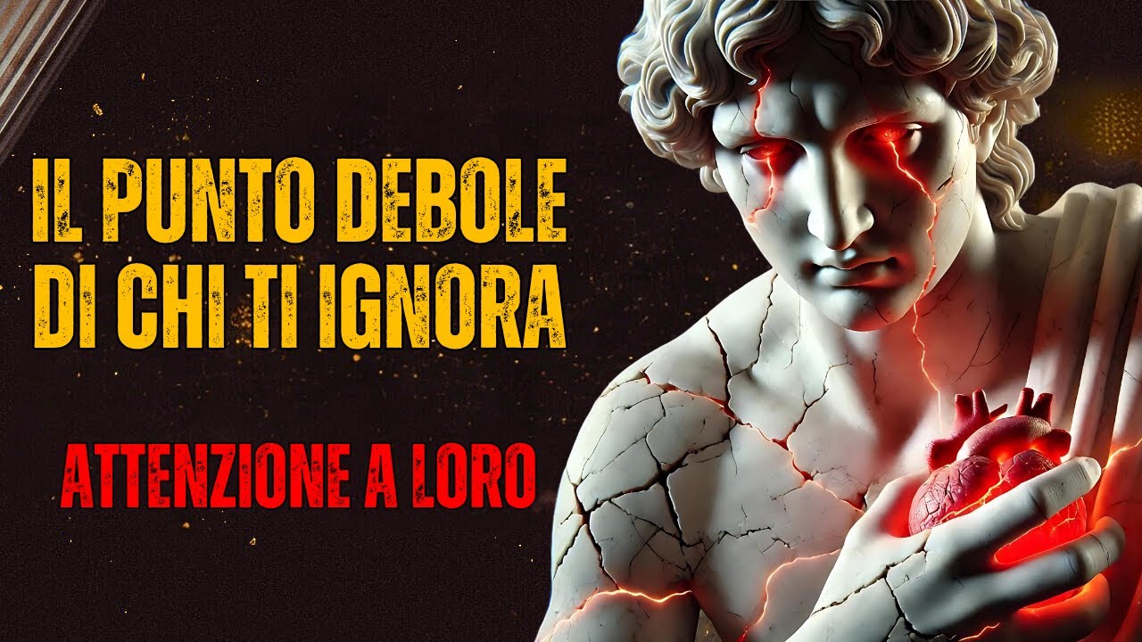 QUESTO È IL MAGGIOR PUNTO DEBOLE di chi ti IGNORA | DIVENTA INSCROLLABILE ADESSO! - STOICISMO