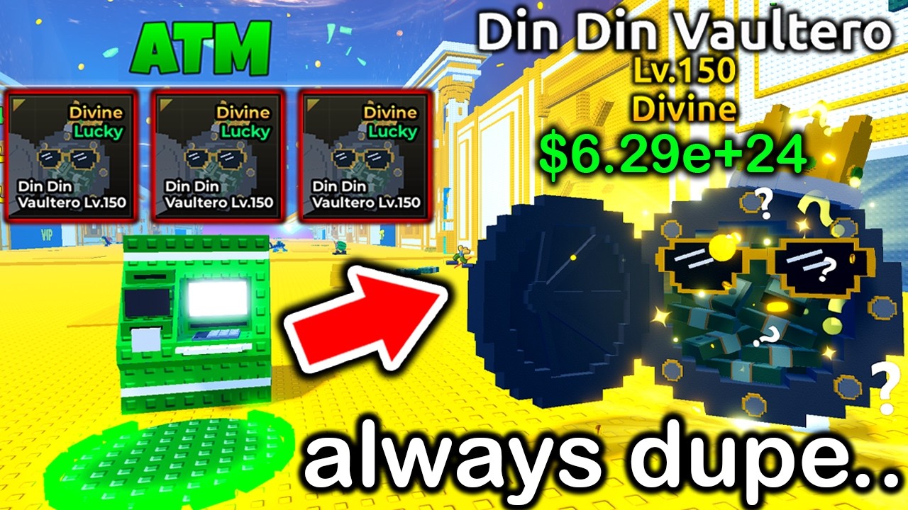 Using REAL GLITCH To 100% DUPLICATE DIVINE #1 LEADERBOARD BRAINROTS in Escape Tsunami For Brainrots