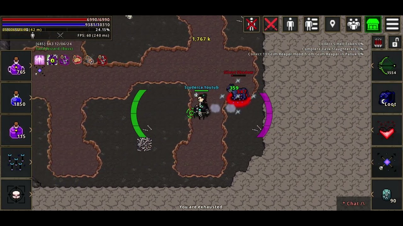 LAWL MMORPG BIG TASK BOSS, DROP DOLL? #boss #lawl #lawlmmorpg #lawlu #tibia #bossfight