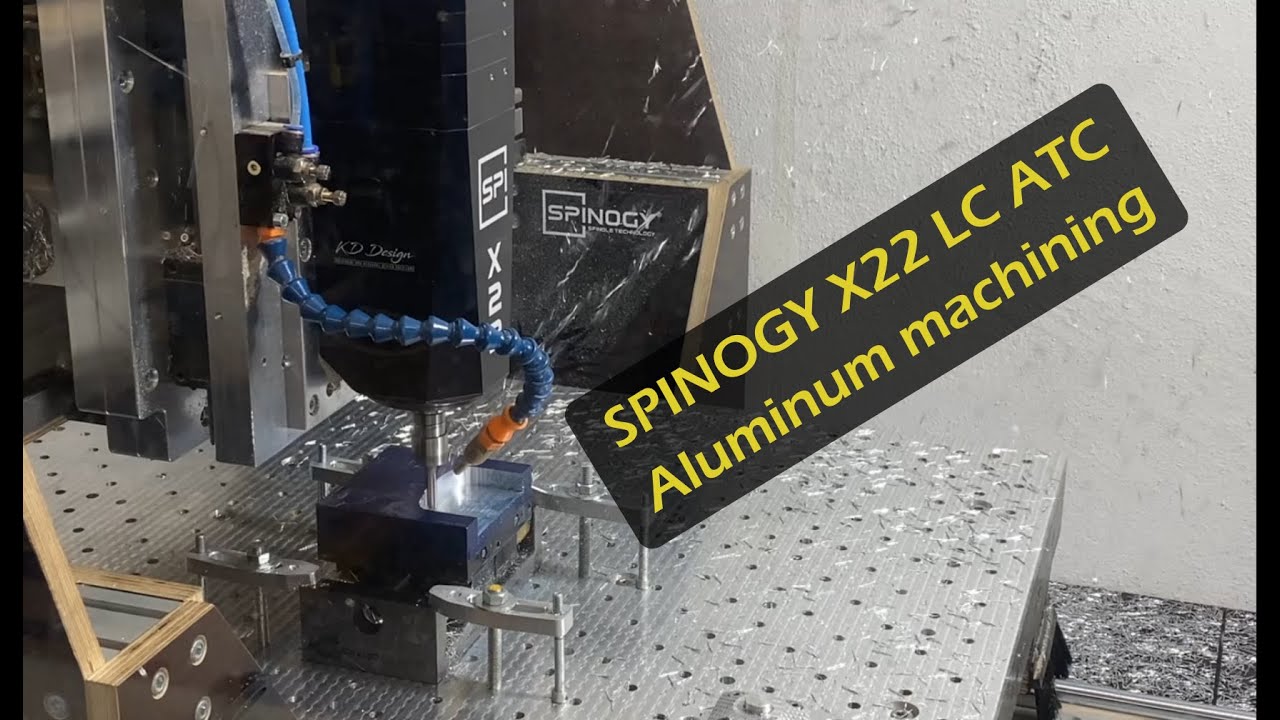 SPINOGY X22 LC Aluminum machining