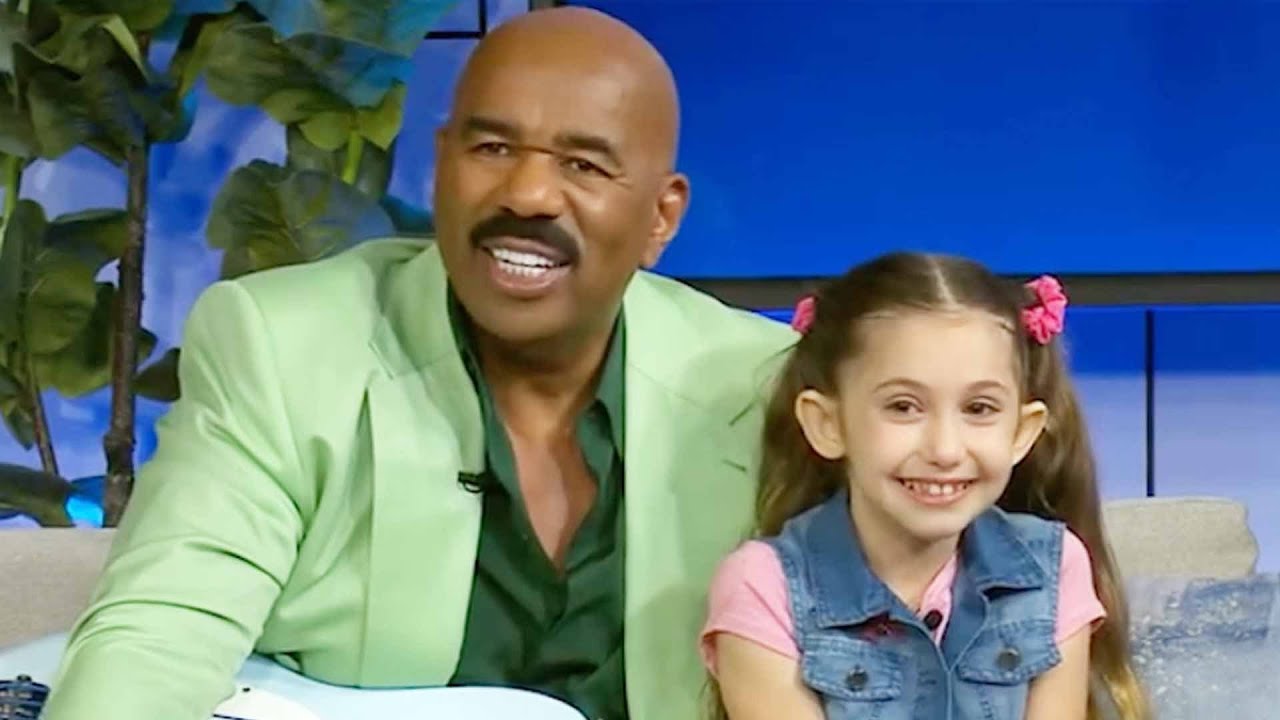 9-Year-Old Music Prodigy Surprised by Earth, Wind & Fire 🎉  🎸 I Steve Harvey