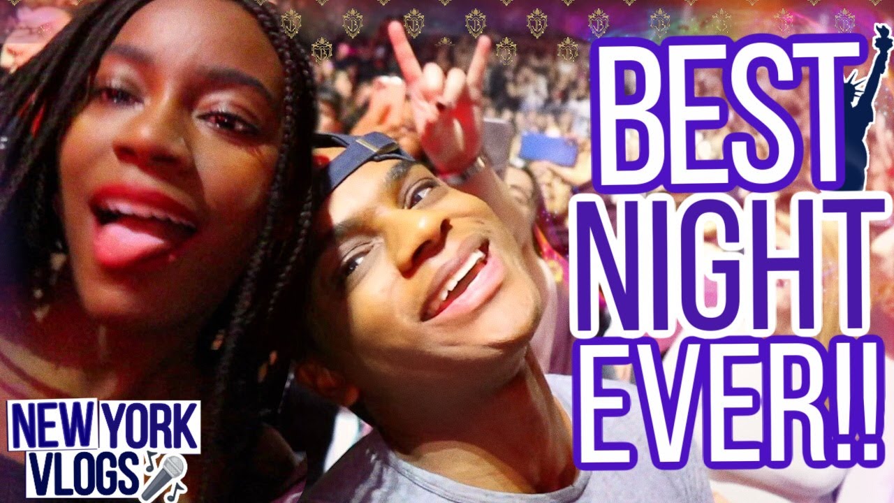 HER FIRST JONAS BROTHERS CONCERT!!!! + traveling to NYC vlog with my best friend | Tywan Wade Vlogs
