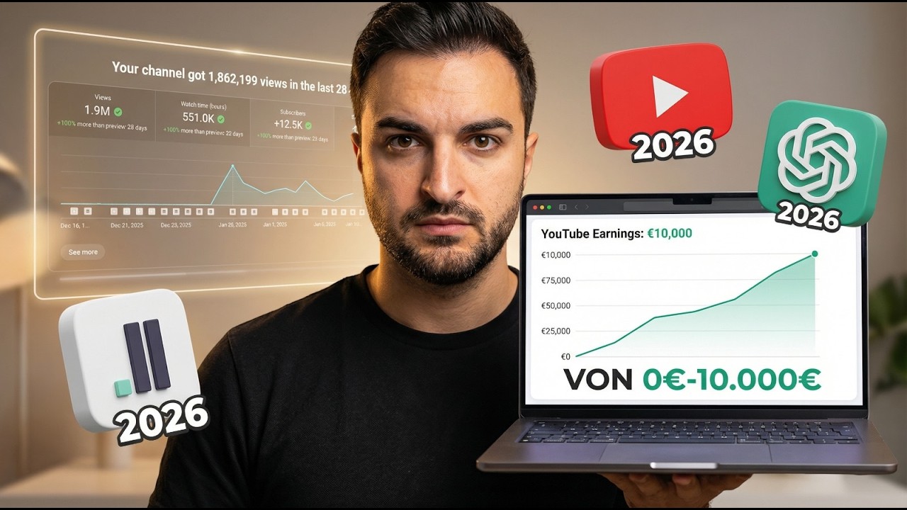 KI macht YouTube einfach – Kompletter Kurs für Anfänger