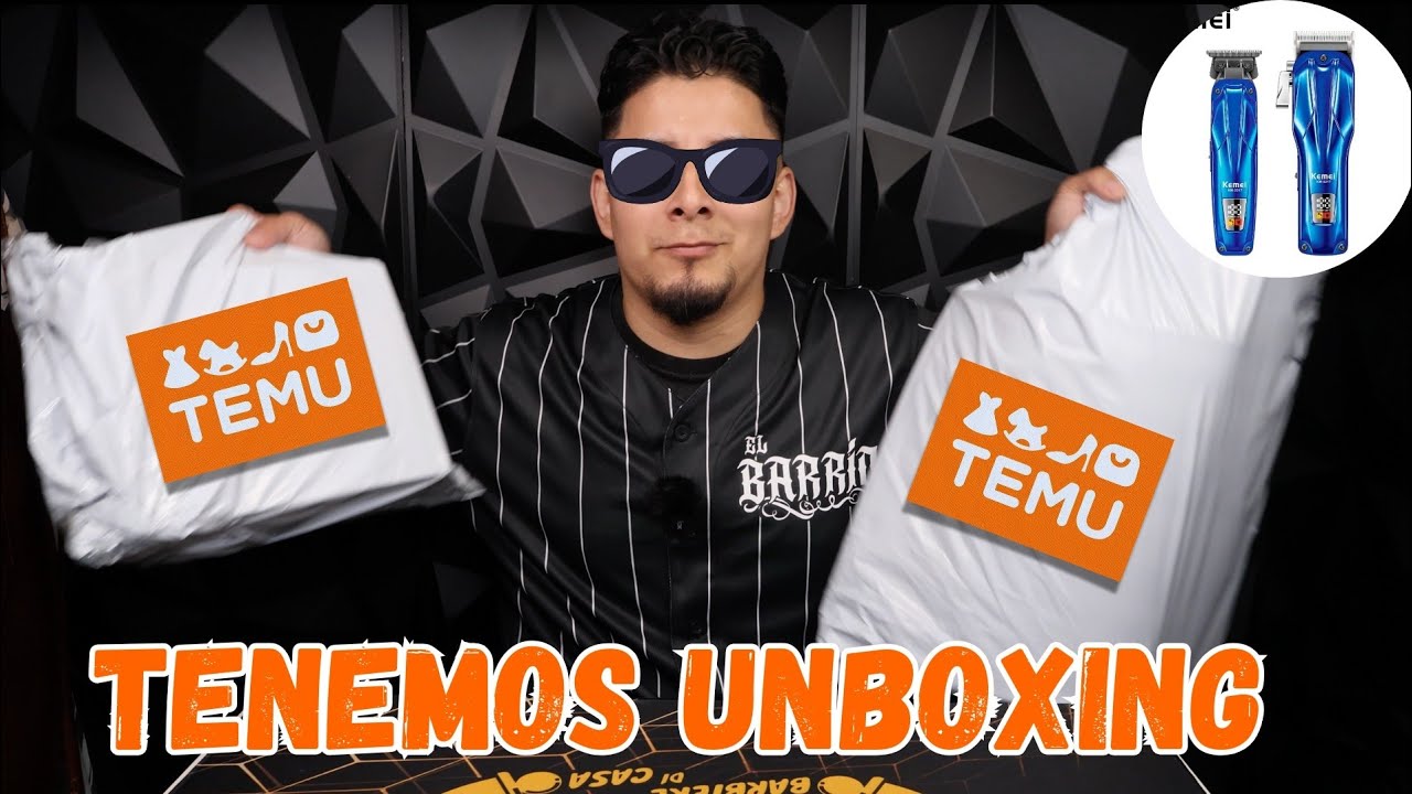 Unboxing de Temu con Clippers Trimmer Shaver 🔥