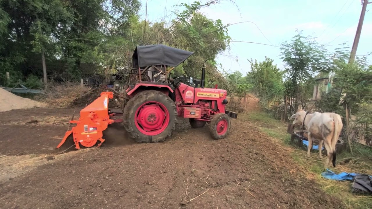 Mahindra 275_di rotar performance 👏 👌 nishu deshwal