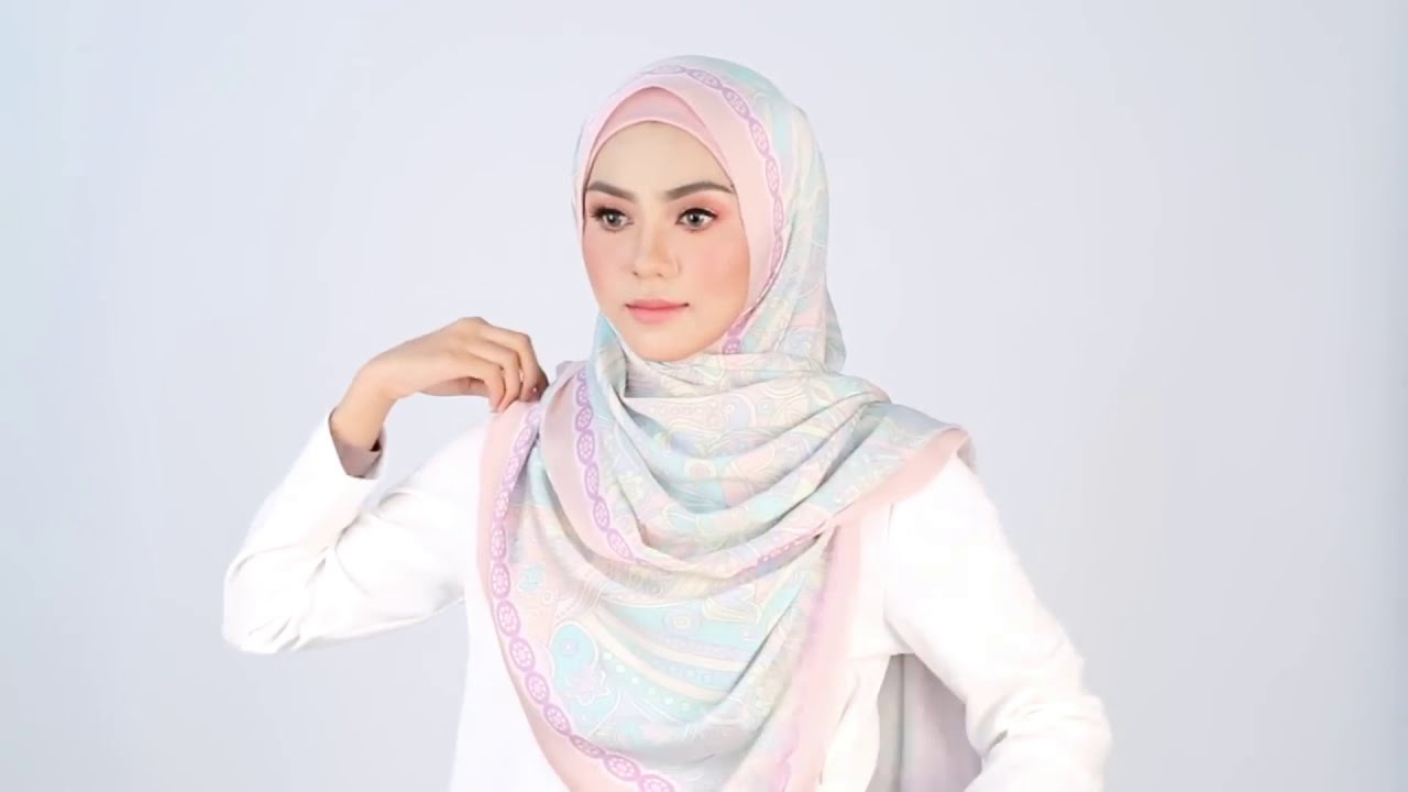 Simple Shawl Tutorial | Malaysia Hijab Tutorial | Galeri Ariani
