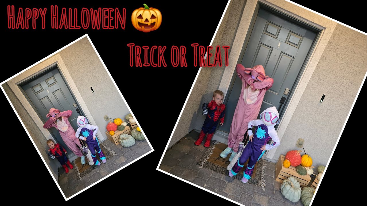 Happy Halloween | Trick and Treating Vlog