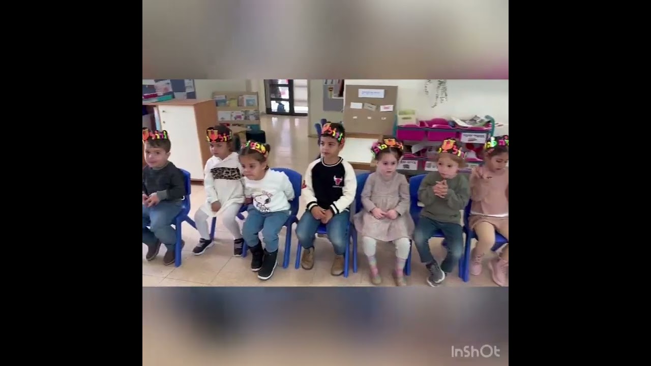 אן בת 3 מסיבת חנוכה גן טרום חובה
