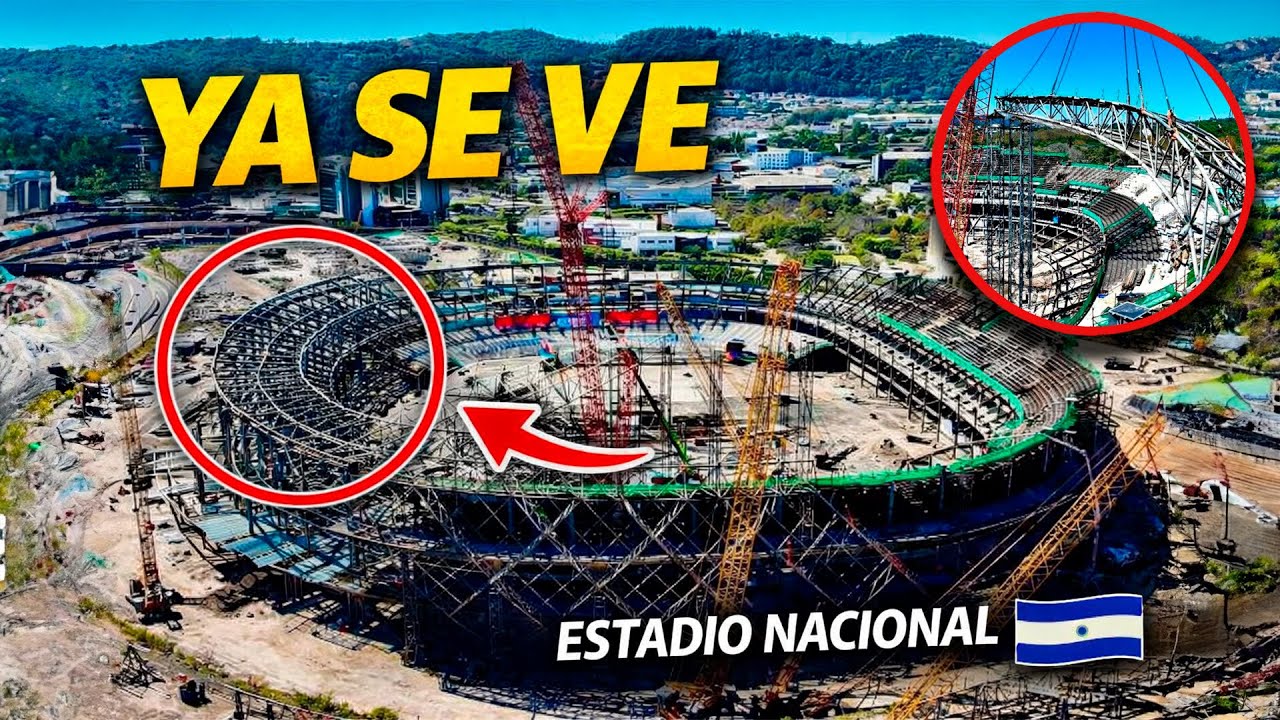 ¡YA SE VE! Así avanza el Estadio Nacional de El Salvador | ¿Cuándo se inaugura el Estadio?