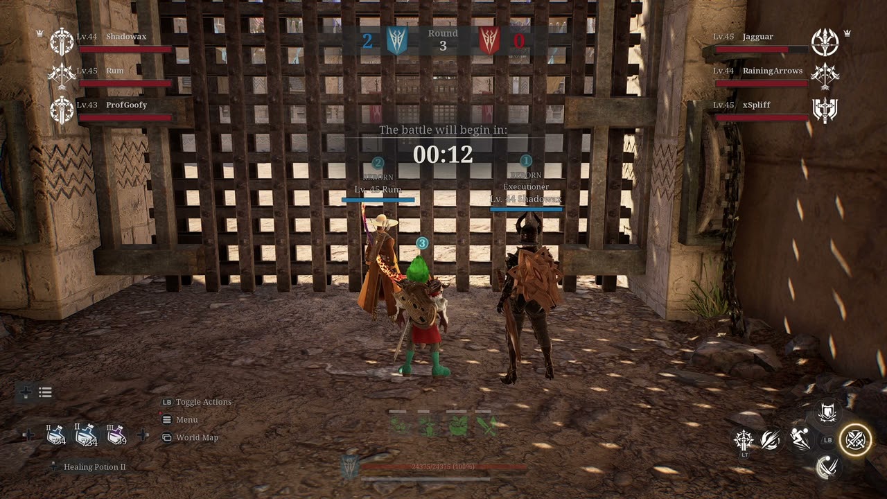 Warlords Arena 3v3 PvP - Crusader Crescent Moon - Bless Unleashed Xbox Eu