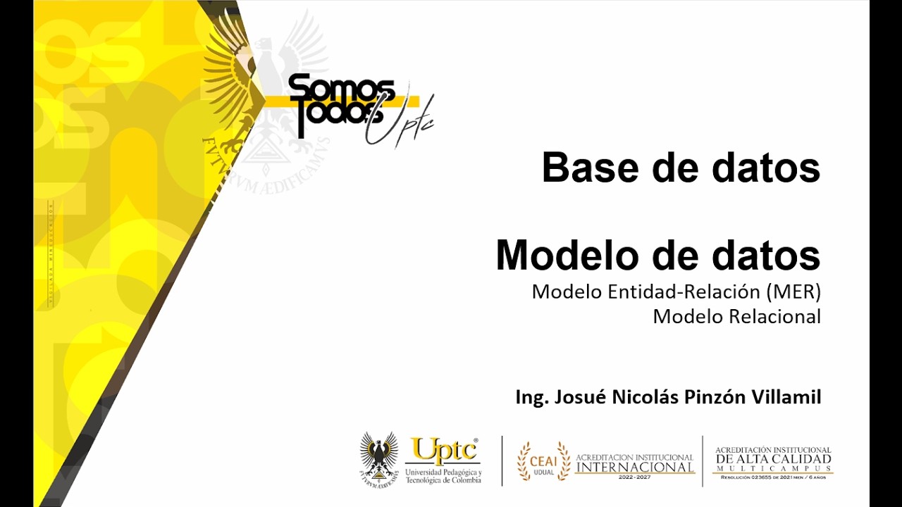 Unidad 1 Modelo de datos - Semana 3