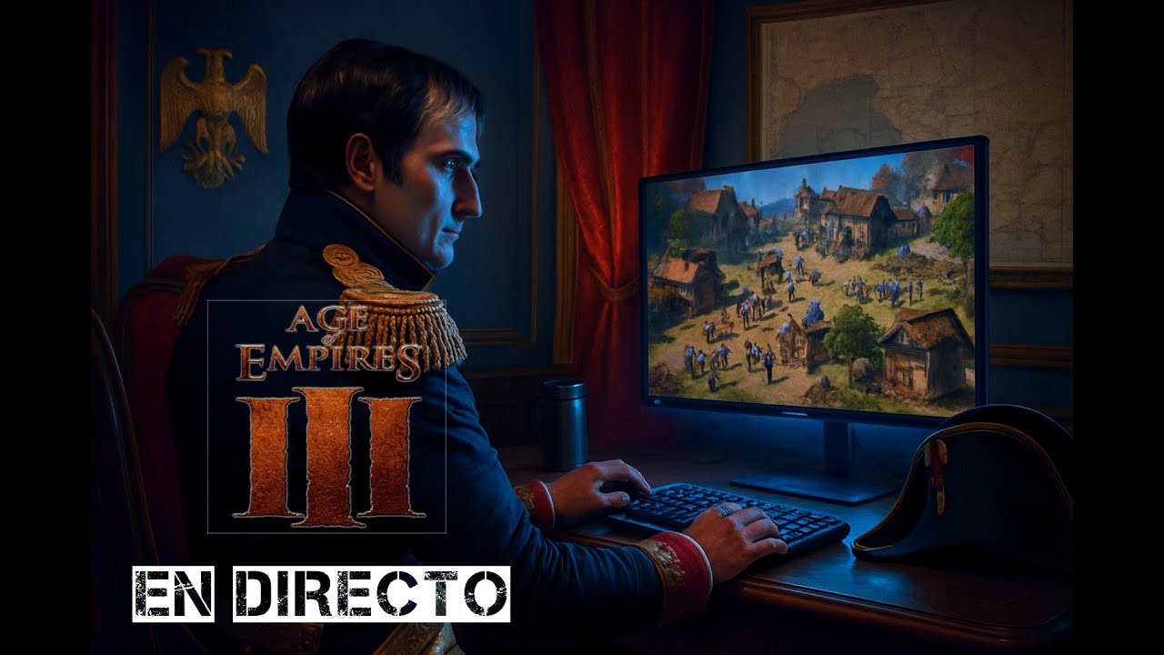 SIEMPRE EL NOOB EN MI EQUIPO AOE3 EN DIRECTO