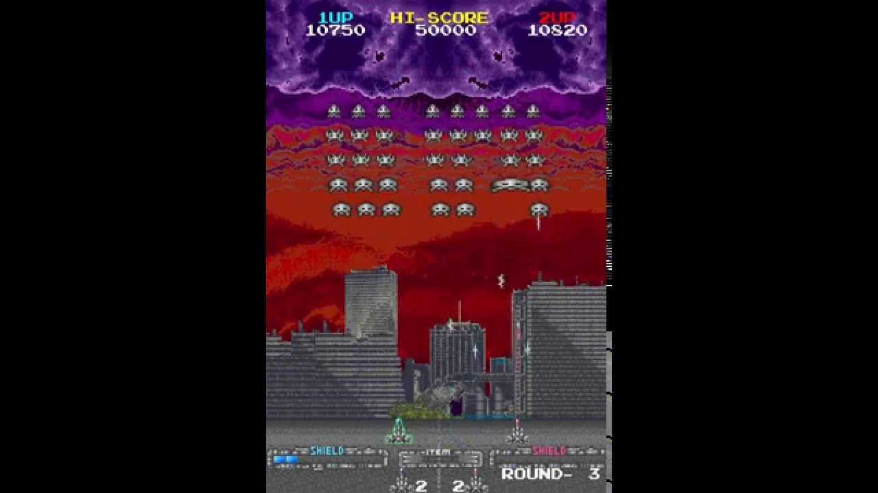 Super Space Invaders '91 arcade 2 player 60fps