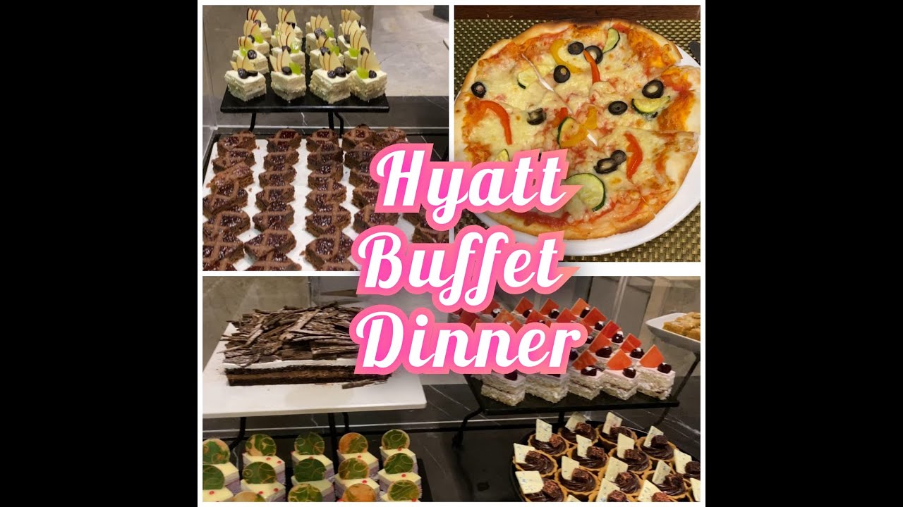 #HYATT AHMEDABAD BUFFET DINNER | best buffet dinner in Ahmedabad | buffet at 5-star | #Hyatt regency