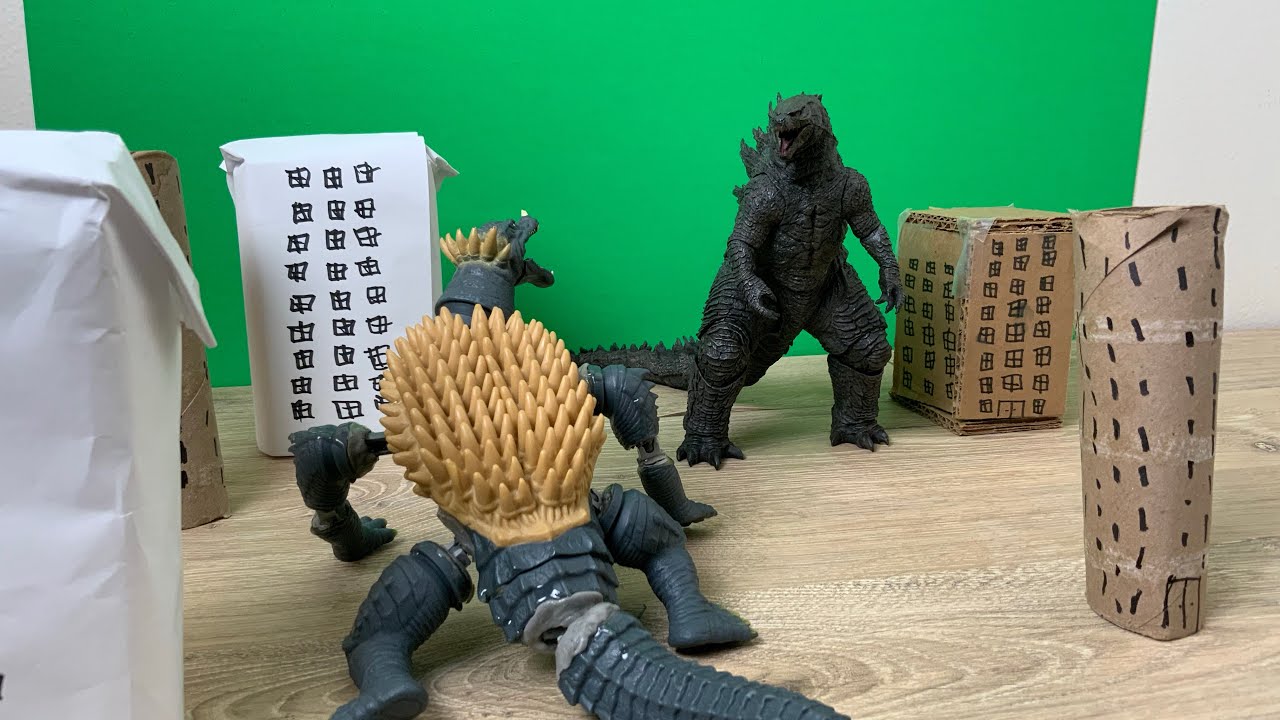 Godzilla Vs Anguirus Stop Motion