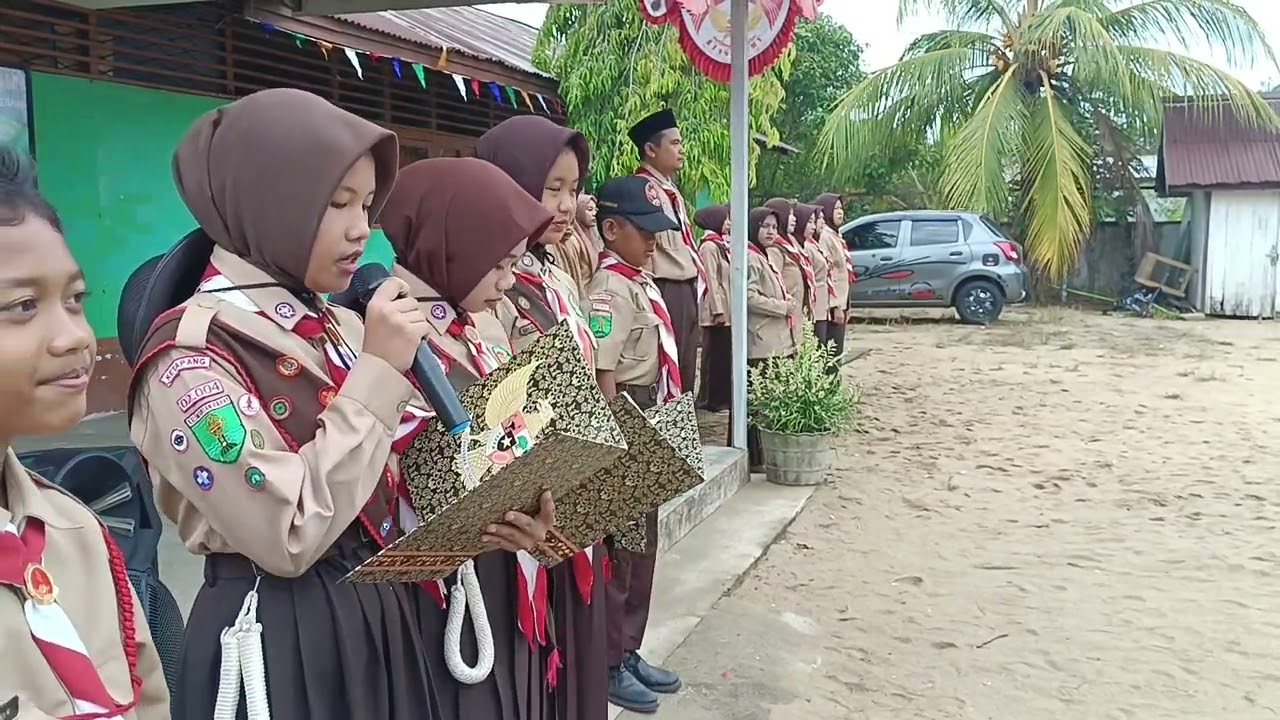 Susunan Upacara Hari Pramuka || upacara HUT pramuka ke 63 Tahun.