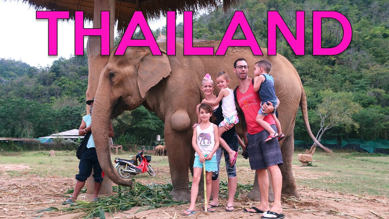 SAVING ELEPHANTS! Thailand Elephant Sanctuary /Family Travel