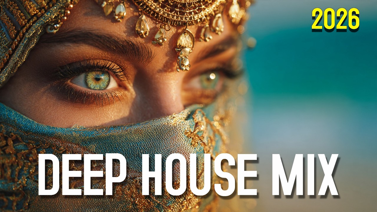 Relaxing Tropical Deep House 2026 🌊 Beautiful Sunset Beach Mix | 2 Hour Ocean Chill Vibes 4K