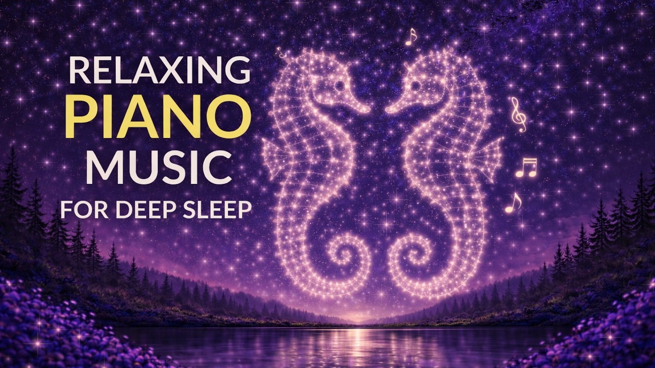 Calm Your Mind 🌙 Beautiful Relaxing Piano Music for Sleep & Stress Relief