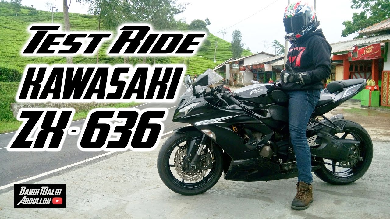 Test Ride Kawasaki ZX - 636 2013 With Akrapovic Full System Exhaust