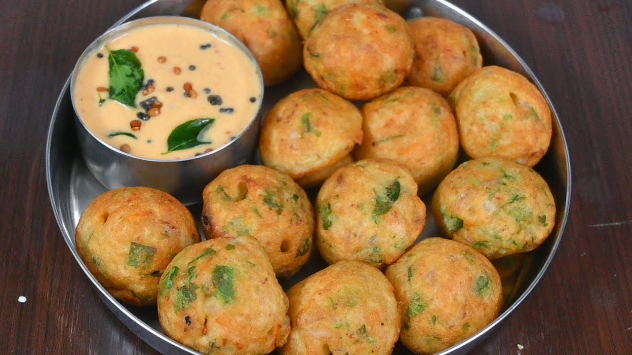 புரோட்டின் சத்துக்கள் அதிகம் நிறைந்த பருப்பு குழி பணியாரமும் பொட்டுக்கடலை சட்னி / Protein Rich food