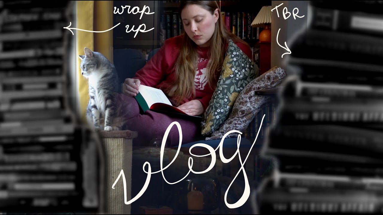 Cozy December Reading Vlog | ft. Oct/Nov Wrap Up & Dec TBR