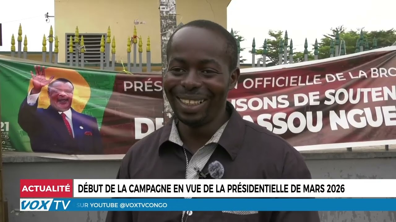 Début de la campagne en vue de la présidentielle de mars 2026