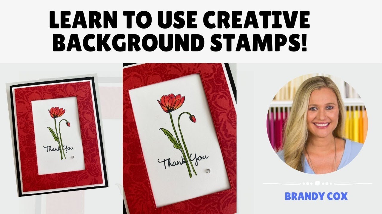 🔴 Learn to use Creative Background Stamps!