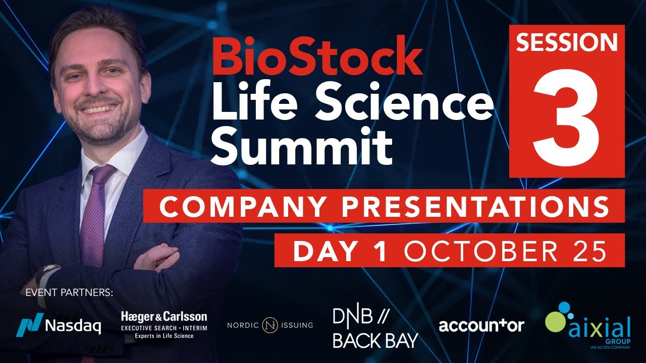 BioStock Life Science Fall Summit | Day 1 Session 3 |  October 2023
