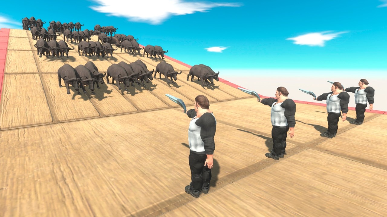 Ranged Units vs 50 Modern Mammals - Animal Revolt Battle Simulator