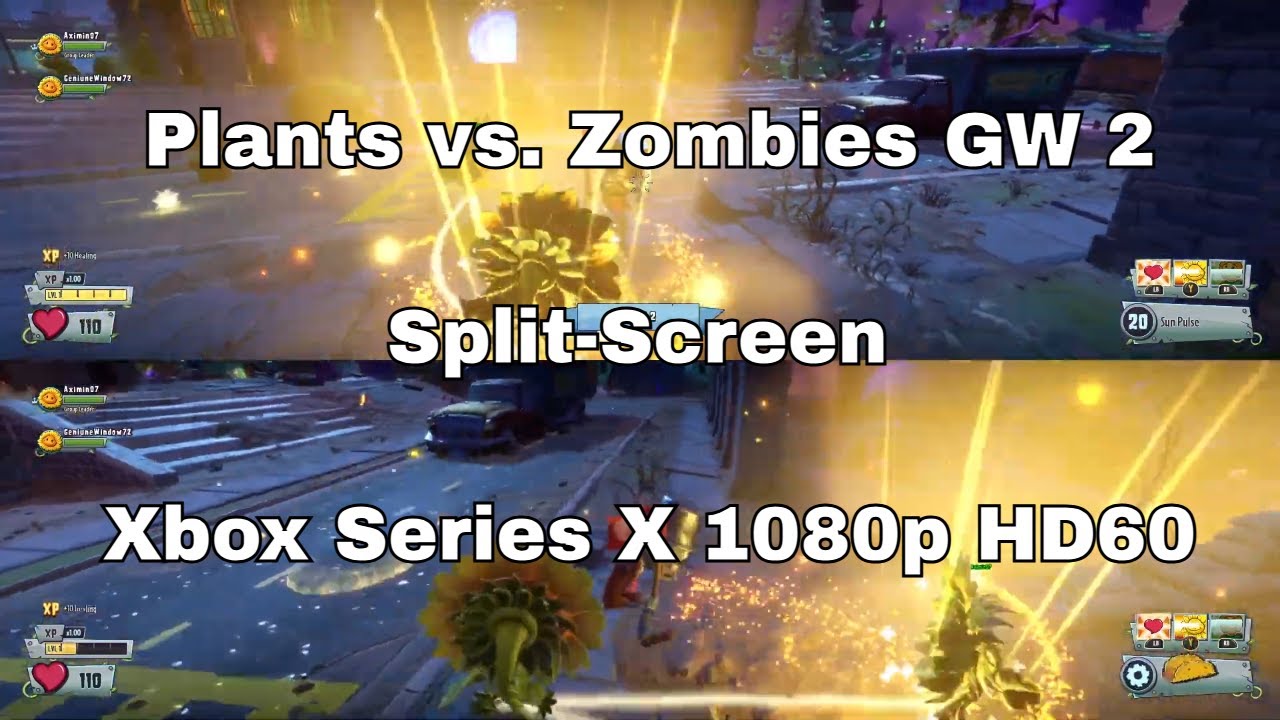 Plants vs. Zombies: Garden Warfare 2 - Split-Screen Battles Xbox Series X #pvsz2