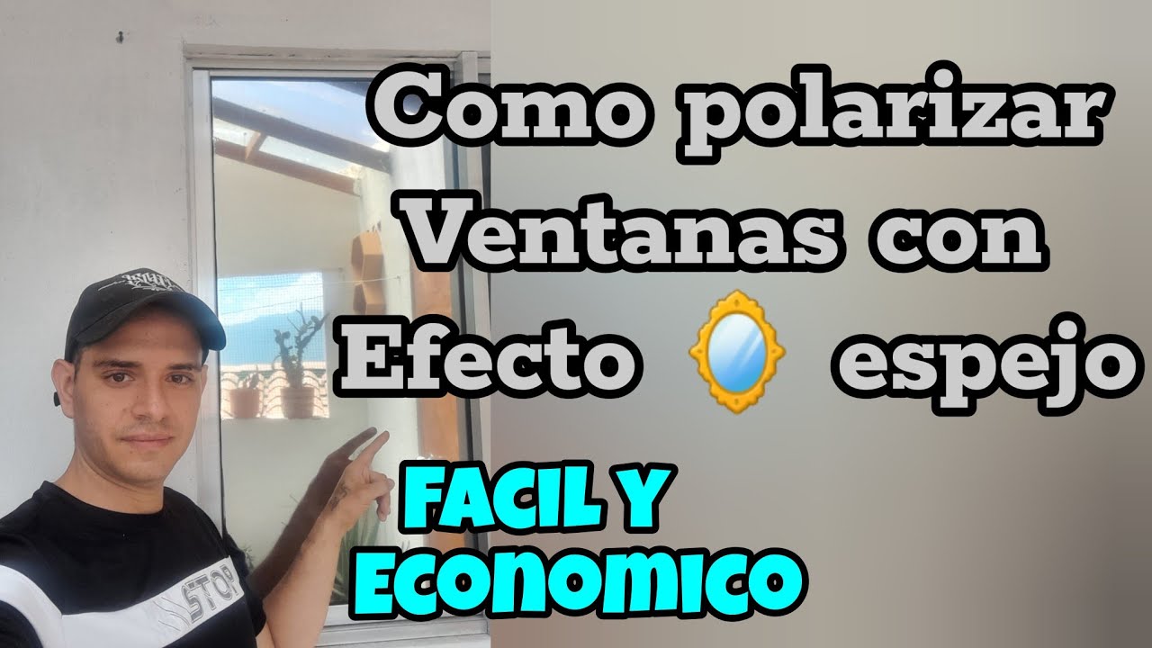 cómo polarizar ventanas de casa con efecto espejo