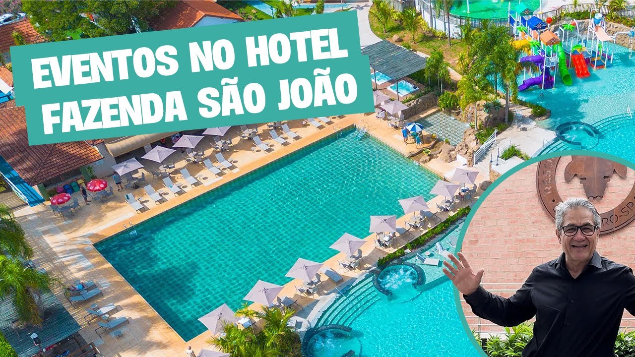 Hotel Fazenda São João: estrutura completa para eventos em meio à natureza