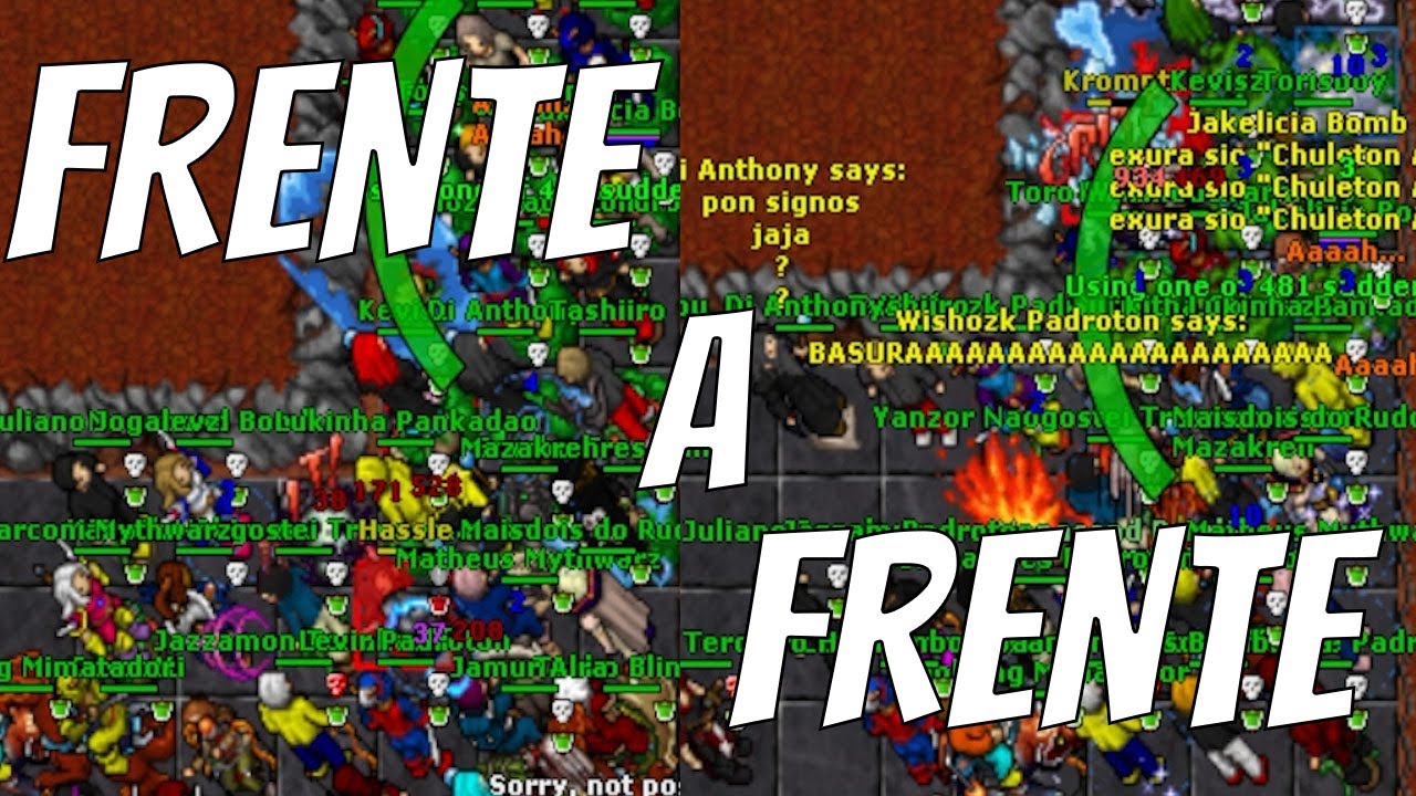 Tibia War - Firmera - EDRON FRENTE A FRENTE