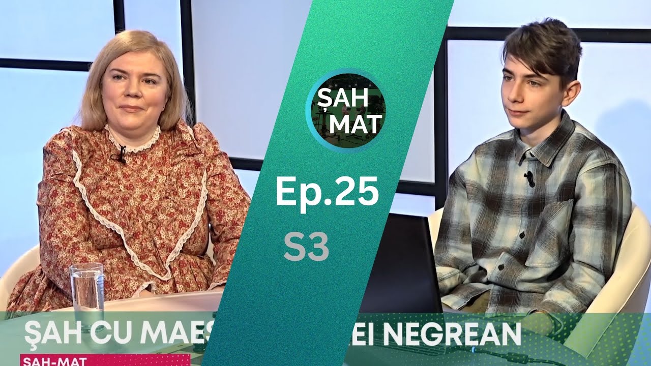 Șah-Mat la TVR Sport, S3.Ep.25 – Alina și Andrei Negrean